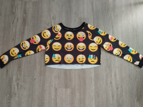 Pullover sweatshirt smileys - pullover,