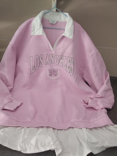 Mädchen sweatshirt rosa - sweatshirt,